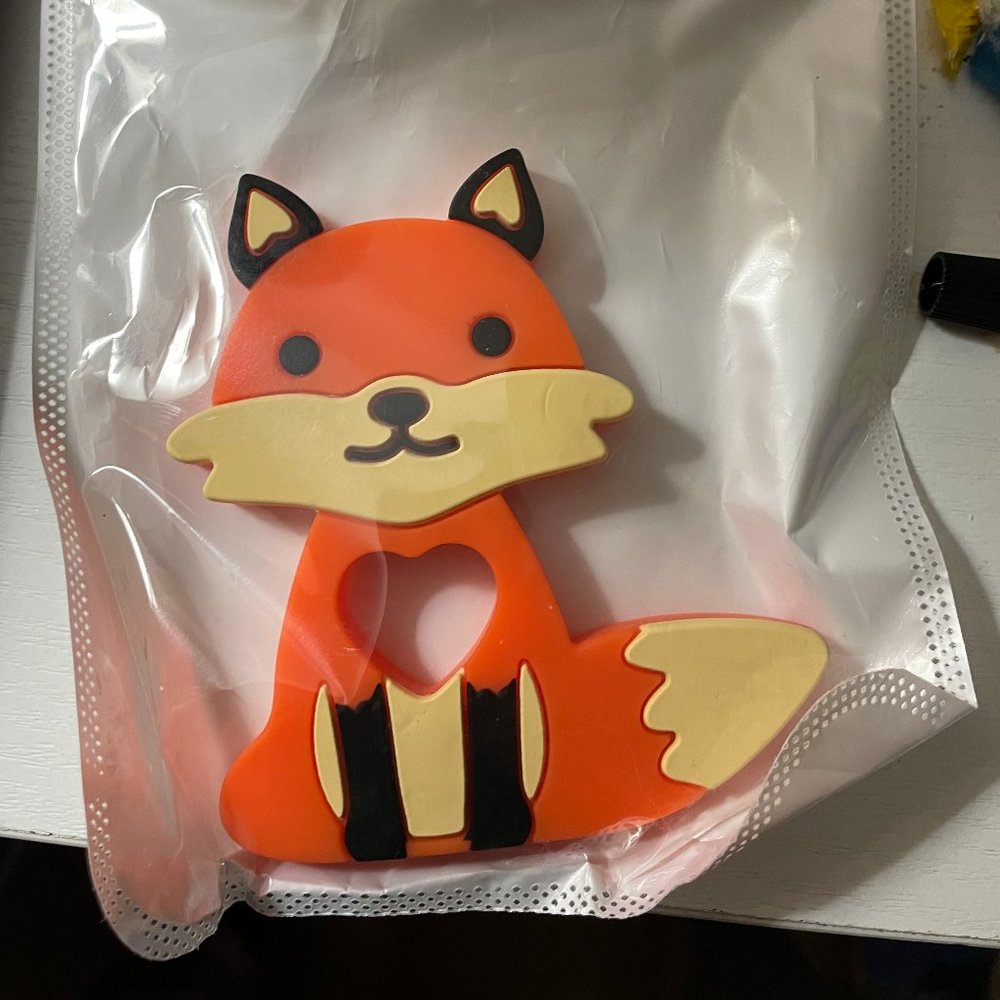 Mr Fox Teether Toy